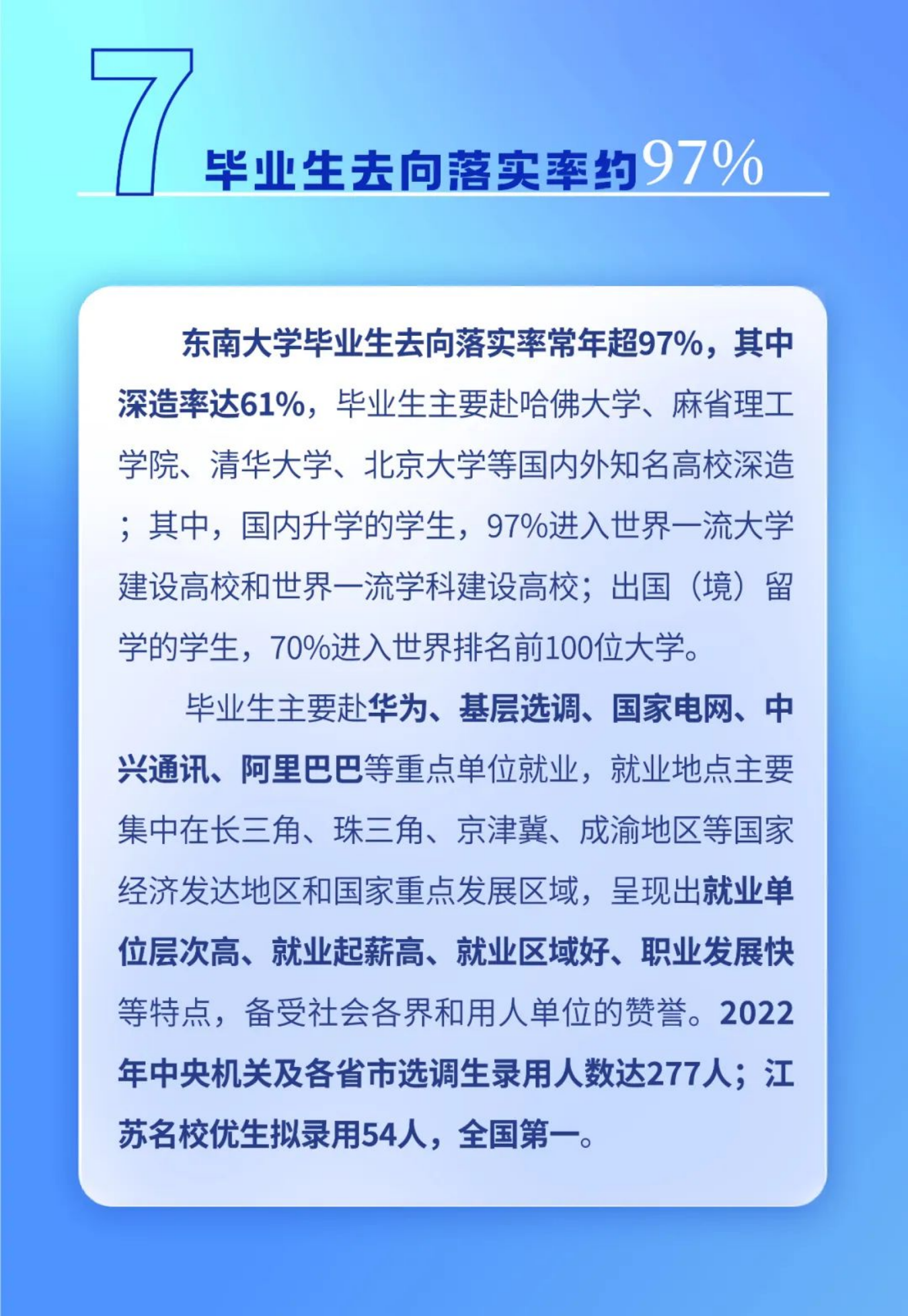 生為首位！東南大學2023招生政策八大亮點搶先看！