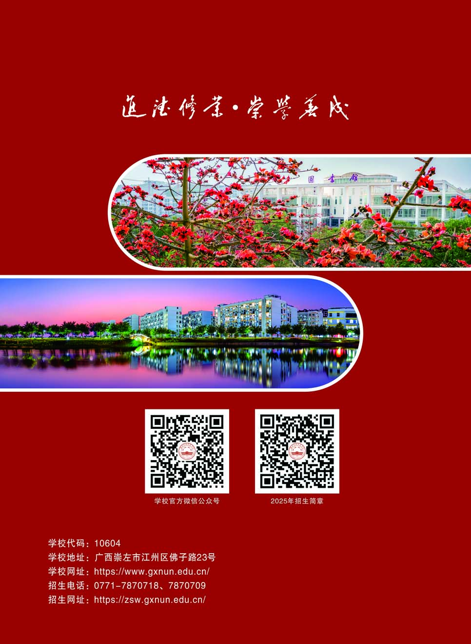 廣西民族師范學院－2025年招生簡章